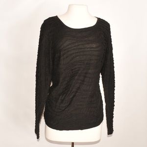 Black Long Sleeve Cato Shirt 22 / 24W 2272